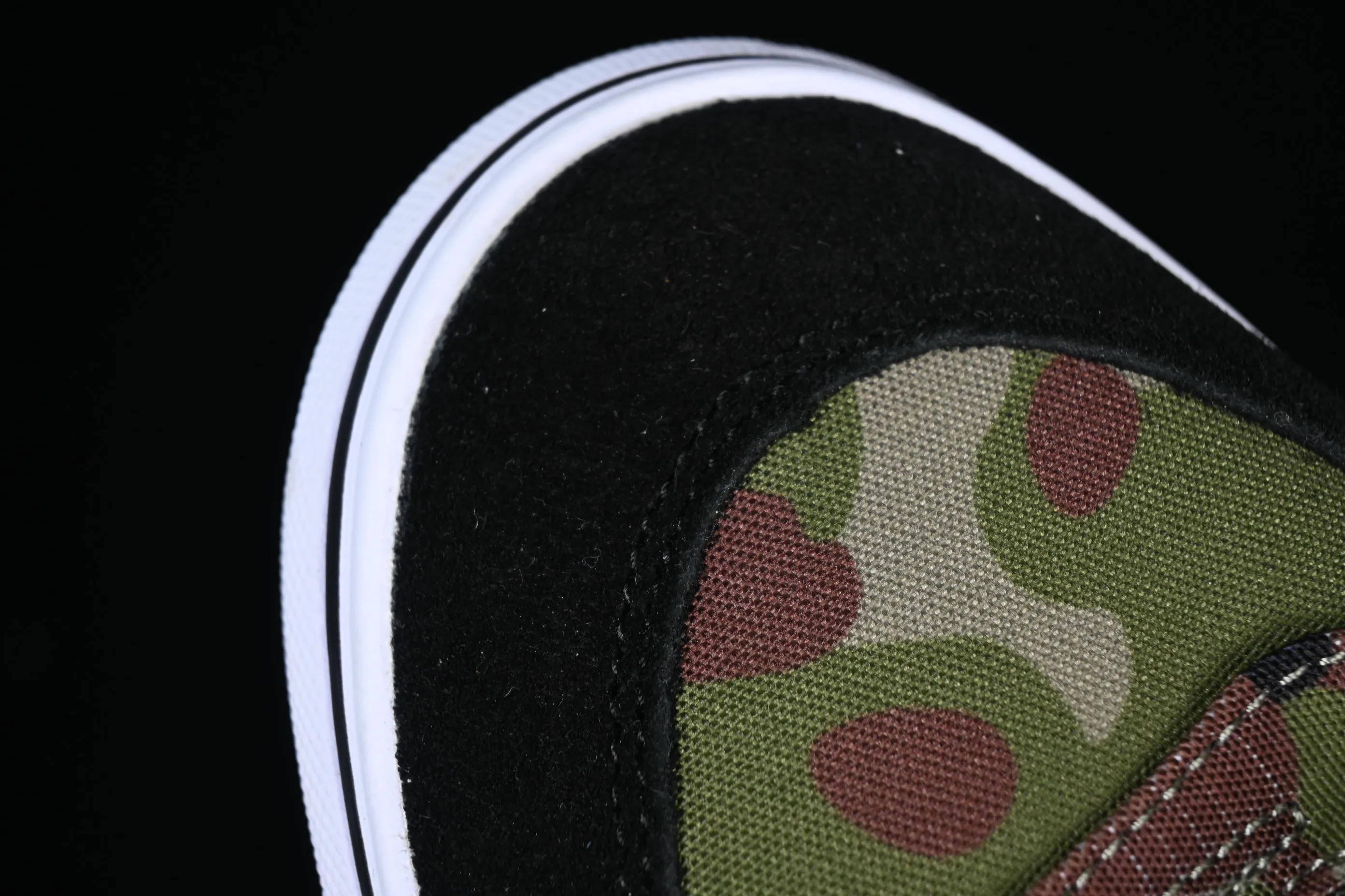 All categories Vans Vans series Vans Mid Vans Half Cab LX black and green camouflage retro casual skateboard shoes VN-OHJ TC6D